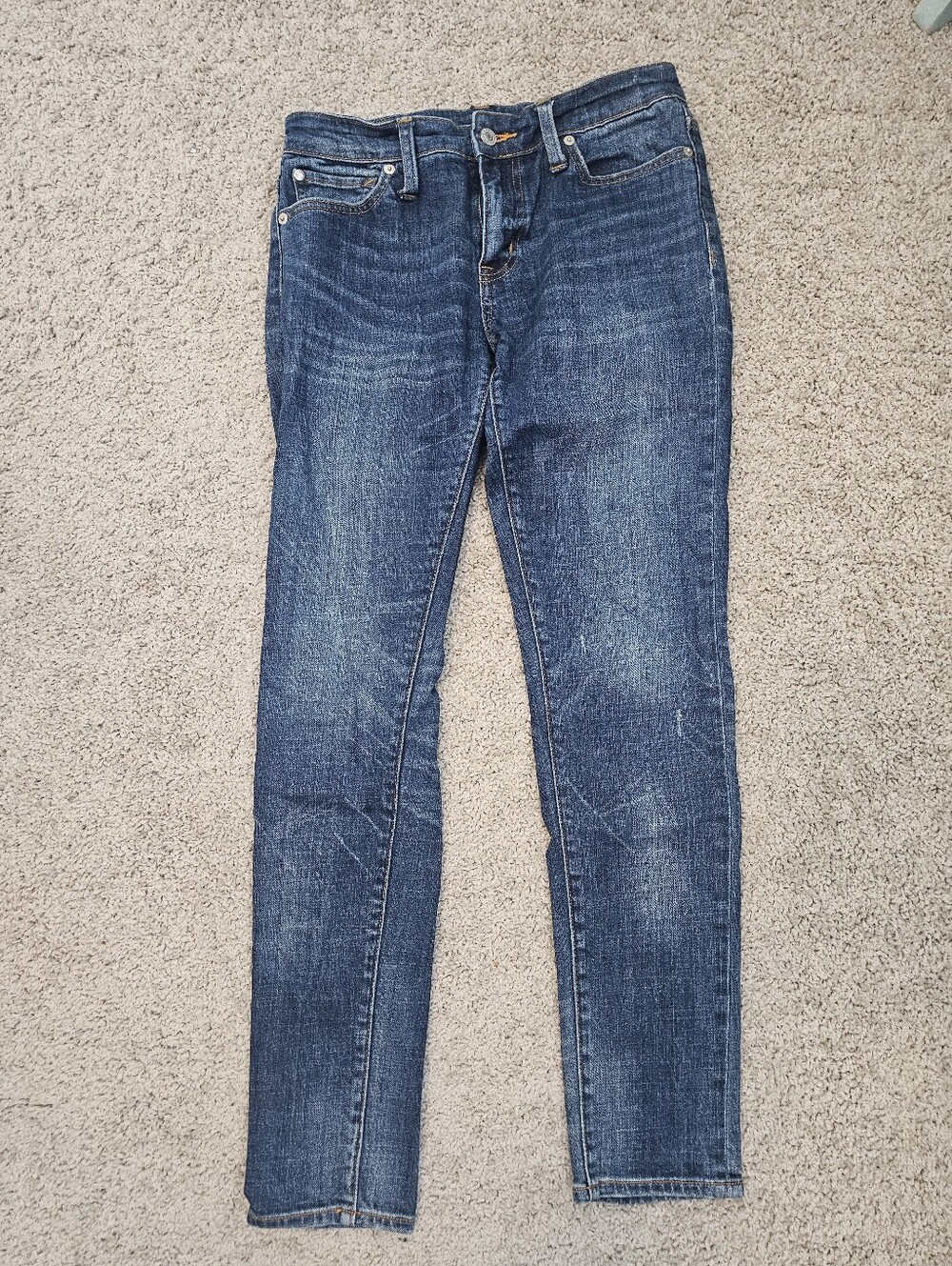 Denim Supply Ralph Lauren Jeans Women’s 29/30 Blue Skinny Denim Distressed